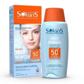 لوسیون آبی ضد آفتاب فاقد چربی spf50 کالر نیوژن سولاریس آردن 75 میلی لیتر