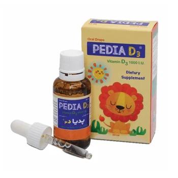 قطره خوراکی پدیا د3 دارو افشان شایگان 30 میلی لیتر