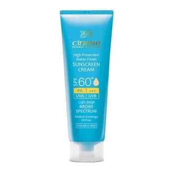 کرم ضد آفتاب رنگی +SPF60 (بژ روشن) سینره