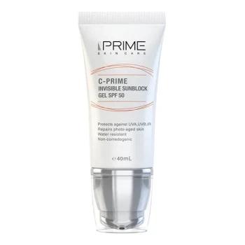ژل ضد آفتاب پریم بی رنگ حاوی ویتامین ث SPF50 حجم 40 میل