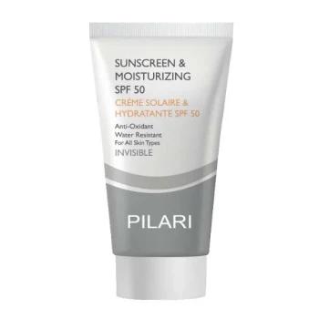 کرم ضد آفتاب و مرطوب کننده رنگی SPF50 پیلاری